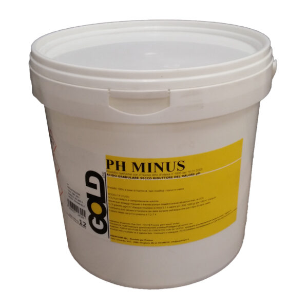 Gold Ph Minus Riduttore Del Valore Del Ph Confezione Kg 12