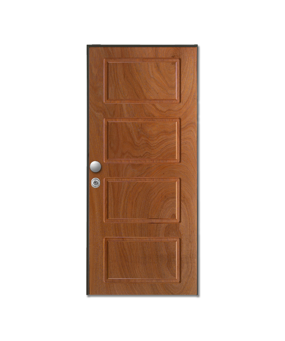 Blindo Cl. 3 Europa 90X210 Dx Int. Bianco Ext. Pr015 Ns S/Controtelaio