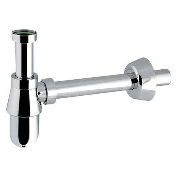 Sifone Lavabo A Bottiglia Cromato 1 1/4 Abs