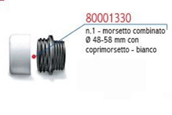 Morsetto Combinato 48/58 Con Rosone