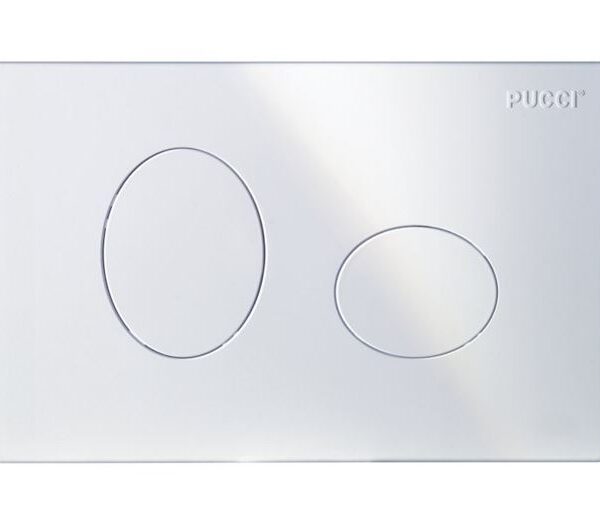 Placca Eco Ellisse Bianca 18x28 Nuovo Modello
