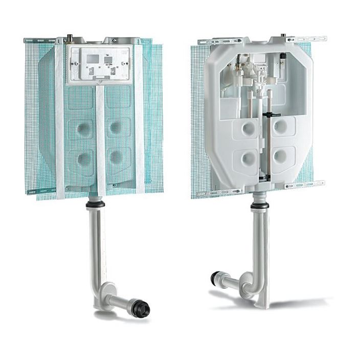 Pucci Eco Cassetta Di Scarico Da Incasso