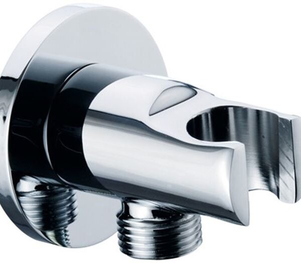 Presa Acqua Tonda Con Supporto Lusso Da 1/2