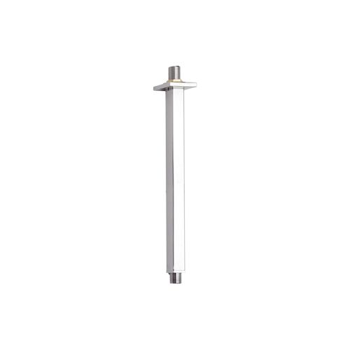 Braccio Doccia Da Soffitto Quadrato Completamente In Ottone Cromato
