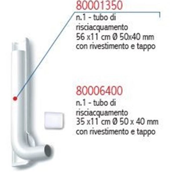 Tubo Di Cacciata X Sara 56 X 11 D.50/40