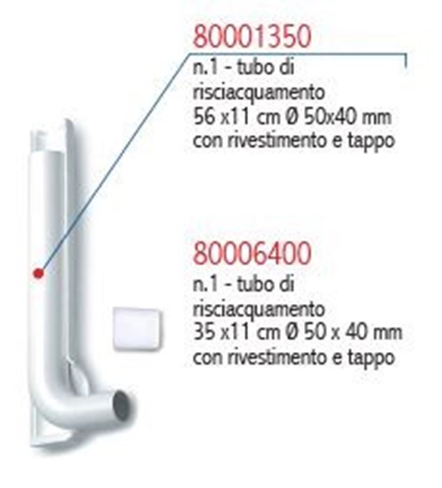 Tubo Di Cacciata X Sara 56 X 11 D.50/40