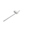 Equilibrium Asta porta salviette SX  L35 P7 H5 Fin. Marmo Cromo