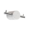 Equilibrium Porta accappatoio 2 Ganci L13 P7 H5 Fin. Marmo e Cromo