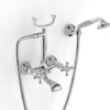 Kent 2 Gruppo Vasca Vitone Ceramico 180° Con Duplex Cromo